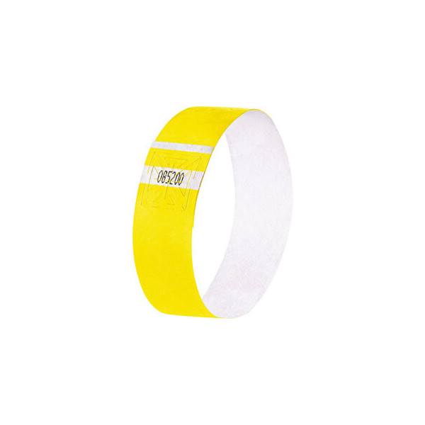 2 Stück Sigel EB223 255x25mm Eintrittskontrollband neongelb 4004360898372 Sigel