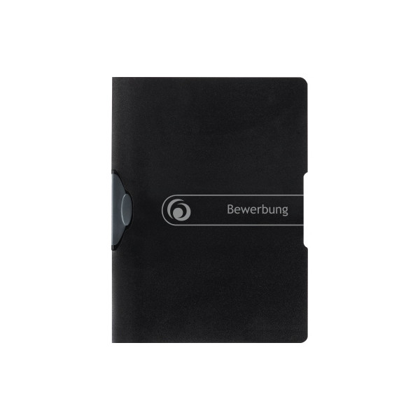 5 Stück Herlitz 11206620 easy orga Clip-Mappe A4 transp. schwarz 4008110433417 Herlitz