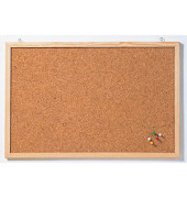 Pinnwand Memoboard, CC-KT60100E, 100x60cm (BxH), Kork, Holzrahmen