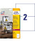 Folienetiketten Wetterfeste Folien-Etiketten, Laser L4717-20, wei&szlig;, 210x148mm, rechteckig