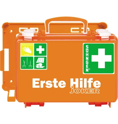 Söhngen 0301240 Erste-Hilfe-Koffer JOKER Norm 13175  Orange