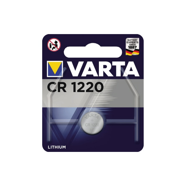 4008496276899 - Knopfzelle CR 1220 Lithium Varta Electronics CR1220 35 mAh 3 V 1 St 4008496276899 VARTA