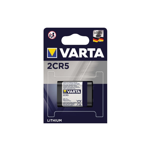 4008496537204 - Fotobatterie 2CR5 Lithium Varta Professional Photo 2 CR 5 1600 mAh 6 V 1 St 4008496537204 VARTA