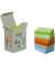 Haftnotizen 6531GB, Recycling Notes, 38x51mm, 6-farbig sortiert, rechteckig