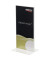 Tischaufsteller Classic Image 10 x 21,5 x 8 cm (B x H x T) 13 DIN A4 beidseitig verwendbar Beschriftungsschild auswechselbar 
