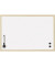 Whiteboard 121925, 40x30cm, lackiert, Kiefernholzrahmen