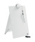 Glasboard Diamond 21,6 x 29,7 x 3 cm (B x H x T) Tafel nicht magnethaftend inkl. Glasboard-Marker, Dokumentenklammer, Tafelwisch