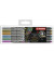 Fasermaler Pen 68 metallic 1,4mm silber, gold, kupfer, grün metallic, blau metallic, rosarot metallic nicht auswaschbar 6 St./P