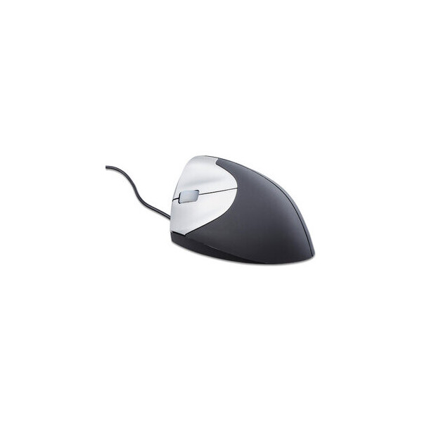8717399993708 - Vertikalmaus BakkerElkhuizen Handshake Mouse kabelgebunden für Linkshänder ergonomisch 2 Tasten & Scrollrad 400-3200 dpi schwarz-silber 8717399993708 - Vertikalmaus BakkerElkhuizen Handshake Mouse kabelgebunden für Linkshänder ergonomisch 2 Tasten & Scrollrad 400-3200 dpi schwarz-silber
