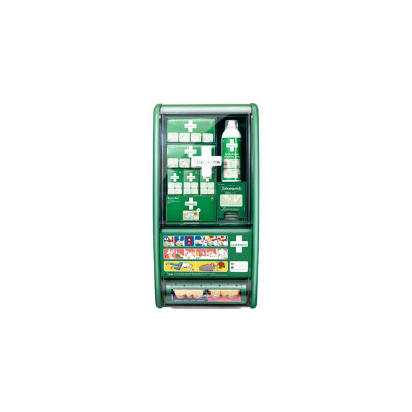Cederroth First Aid & Burn Station Erste-Hilfe-Station Erste-Hilfe Set mit Zusatzausstattung für Verbrennungen Maße (B x H x T) 294 x 572 x 123 cm
