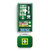 Erste-Hilfe-Kasten First Aid & Burn Station Set, gefüllt