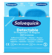 Wundpflasterset Detectable 51030126, detektierbar, 30 St&uuml;ck, Ma&szlig;e sortiert, blau