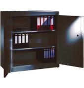 Feurergeschützter Flügeltürenschrank, 3 Ordnerhöhen, 120x122,6x50cm, h