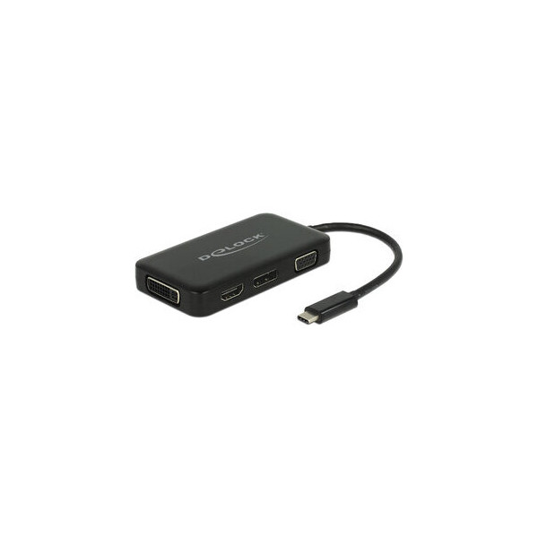 4043619639298 - Adapter USB C VGA HDMI? DVI DP-ST 4xBU L 015 m schwarz 4043619639298 Delock 4043619639298 - Adapter USB C VGA HDMI? DVI DP-ST 4xBU L 015 m schwarz 4043619639298 Delock