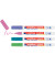 Windowmarker Kreidemarker, 4085-4-1MET, Etui, 4-farbig sortiert, 1-2mm, Rundspitze