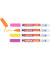 Kreidemarker, 4085, Rundspitze, 1 - 2 mm, Schreibf.: 4er neon sortiert