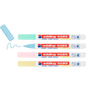 Windowmarker Kreidemarker, 4085-4-1PAS, Etui, 4-farbig sortiert, 1-2mm, Rundspitze