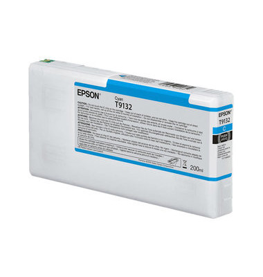 Druckerpatrone C13T913200 (kompatibel zu Epson T9132), cyan