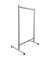 Trennwand, mobil, Acryl, 1.230x720x2.010 mm, farblos