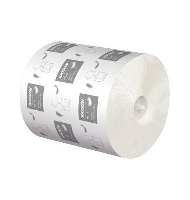 Rollenhandt&uuml;cher Plus System M2 57795, 2-lagig, wei&szlig;, Tissue