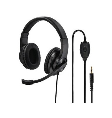 Headset HS-P350, Stereo, 3,5 mm-Klinkenstecker, Kabellänge: 2 m