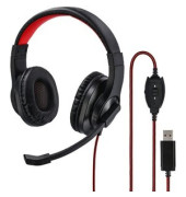 Headset HS-USB400, Kopfbügel, Stereo, USB A, Kabellänge: 2 m
