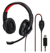 Over-Ear Headset HS-USB400 139927, schwarz