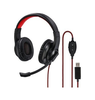 Headset HS-USB400, Kopfbügel, Stereo, USB A, Kabellänge: 2 m