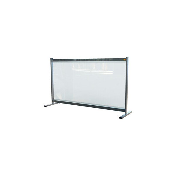 5028252617949 - Trennwand Premium Plus fTische PVC-Folie 1470x410x860mm farblos 5028252617949 Nobo 5028252617949 - Trennwand Premium Plus fTische PVC-Folie 1470x410x860mm farblos 5028252617949 Nobo