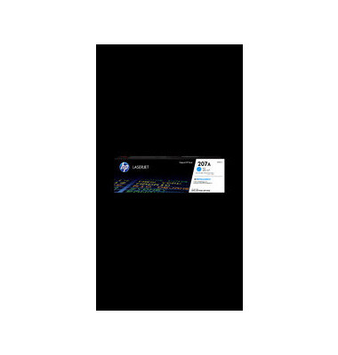 Toner, 207A, W2211A, original, cyan, 1.250 Seiten