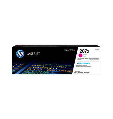 Toner W2213X (207X), magenta, ca. 2450 Seiten