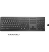 Tastatur Premium, QWERTZ, kabellos, USB, schwarz