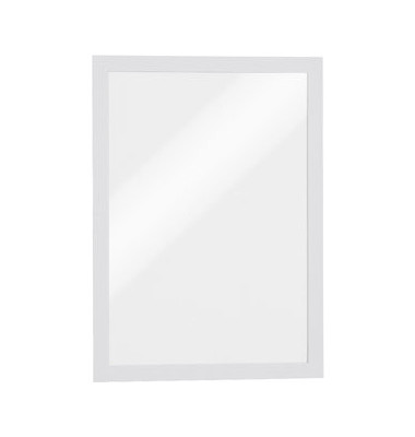 Sichttasche DURAFRAME®, magnetisch, selbstklebend, PVC, A4, weiß