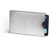 Ausweishülle RFID SECURE, i: 5,4x8,6cm, silber, für: 1 Kreditkarte