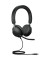 Headset, Evolve2 40 MS, Kopfbügel, Duo, USB C, schwarz