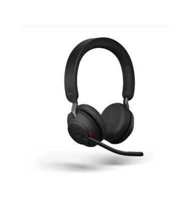 Headset, Evolve2 65 MS, Duo, USB C, Bluetooth® 5.0, schwarz