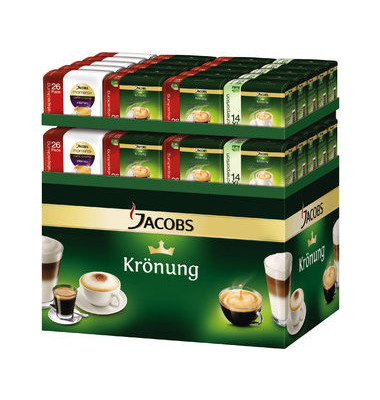 Kaffeepads Kr&ouml;nung 601345, 18stk, Pads im Portionskarton