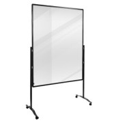 Trennwand PREMIUM PLUS, Acryl, 1.500 x 5 x 1.000 mm, farblos