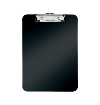 Klemmbrett WOW 3971-00-95, A4, schwarz, Polystyrol, inkl Aufh&auml;nge&ouml;se