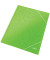 Eckspannmappe WOW 3982-00-54, A4 gr&uuml;n Karton / PP Folie 300g, f&uuml;r ca. 250 Blatt  (80 g/m&sup2;), mit 3 Einschlagklappen