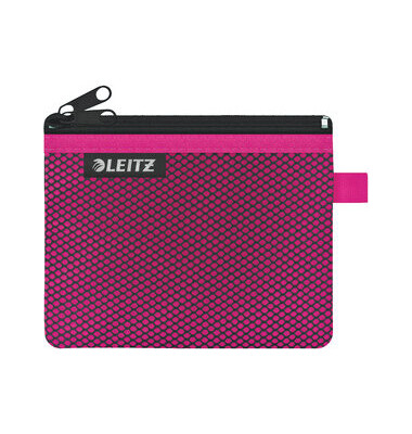 Reißverschlusstasche WOW Traveller Zip, S, 6mm, 140x105mm, pink