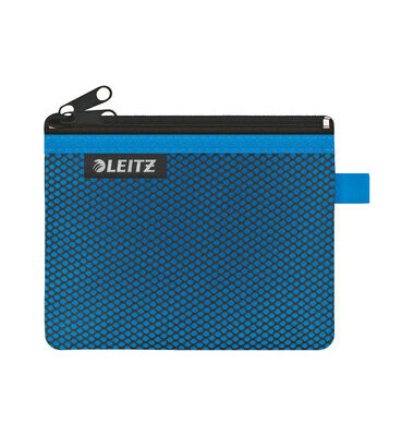 Reißverschlusstasche WOW Traveller Zip, S, 6mm, 140x105mm, blau