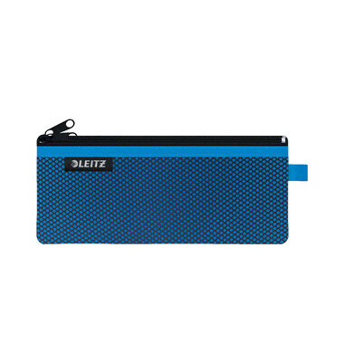 Reißverschlusstasche WOW Traveller Zip, M, 6mm, 210x85mm, blau