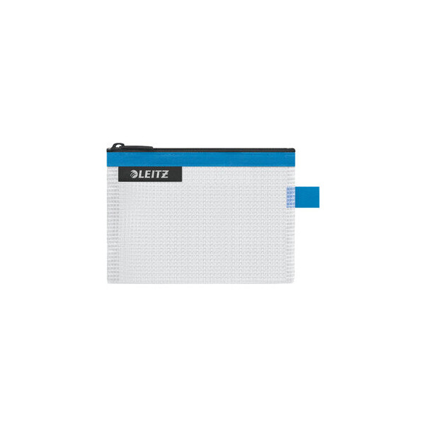 10 Stück Leitz Reißverschlusstasche WOW Traveller Zip, S, EVA, 140x105mm, blau 4002432122639 Leitz