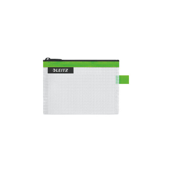 10 Stück Leitz Reißverschlusstasche WOW Traveller Zip, S, EVA, 140x105mm, grün 4002432122646 Leitz