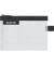 Reißverschlusstasche WOW Traveller Zip, S, EVA, 140x105mm, schwarz