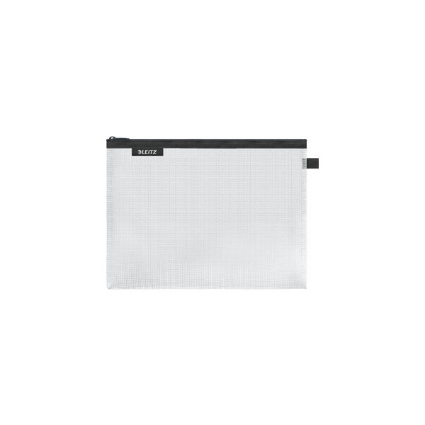 10 Stück Leitz Reißverschlusstasche WOW Traveller Zip, L, EVA, 300x230mm, schwarz 4002432122738 Leitz