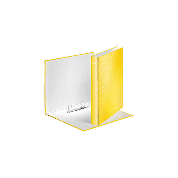 4002432120765 - AKTION LEITZ WOW Ringbuch 2-Ringe gelb 40 cm DIN A4 1 St mit Prämie nach Registrierung