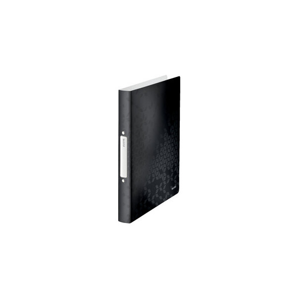 Leitz Ringbuch WOW WOW 4257-00-95, A4 2 Ringe 25mm Ring-Ø Polypropylen (PP) schwarz 4002432120840 Leitz