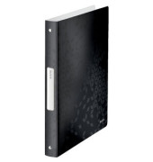 Ringbuch WOW 4258-00-95, A4 4 Ringe 25mm Ring-Ø PP schwarz
